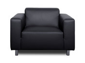 Poltrona design nera CAPRI