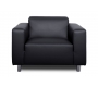 Poltrona design nera CAPRI