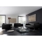 Poltrona design nera CAPRI