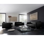 Poltrona design nera CAPRI