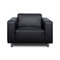 Poltrona design nera CAPRI