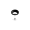 Poltrona design nera ELVA