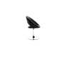 Poltrona design nera ELVA
