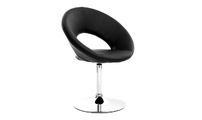 Poltrona design nera ELVA