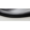 Poltrona design nera girevole KILYE
