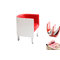 Poltrona design rossa et bianca MIKY