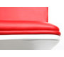 Poltrona design rossa et bianca MIKY