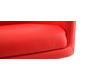 Poltrona design rossa TORY