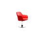 Poltrona design rossa TORY