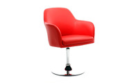 Poltrona design rossa TORY