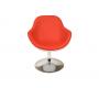 Poltrona design SOLLY bianca e rossa image 1
