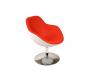 Poltrona design SOLLY bianca e rossa image 2