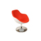 Poltrona design SOLLY bianca e rossa image pub1