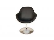 Poltrona design SOLLY nera e bianca 