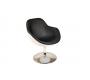 Poltrona design SOLLY nera e bianca 