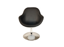 Poltrona design SOLLY nera e bianca 