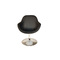 Poltrona design SOLLY nera e bianca 