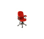 Poltrona d'ufficio Enzo - color rosso