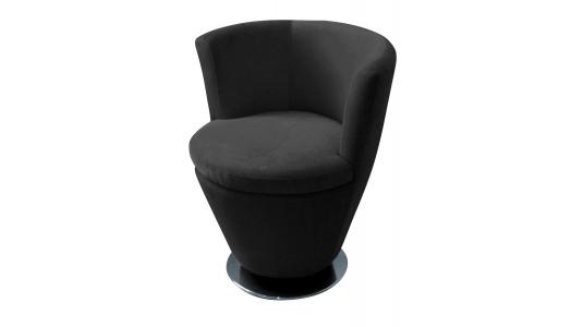 Poltrona moderna nera COOPER image 1