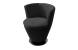 Poltrona moderna nera COOPER image 1