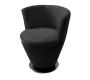 Poltrona moderna nera COOPER