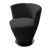 Poltrona moderna nera COOPER image pub1