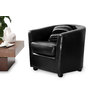 Poltrona nera NEW PRETTY