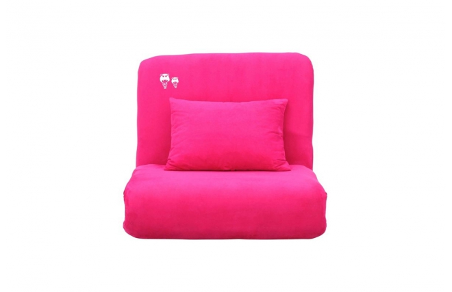 Poltrona per bambina convertibile rosa  MARCHANDE