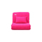 Poltrona per bambina convertibile rosa  MARCHANDE