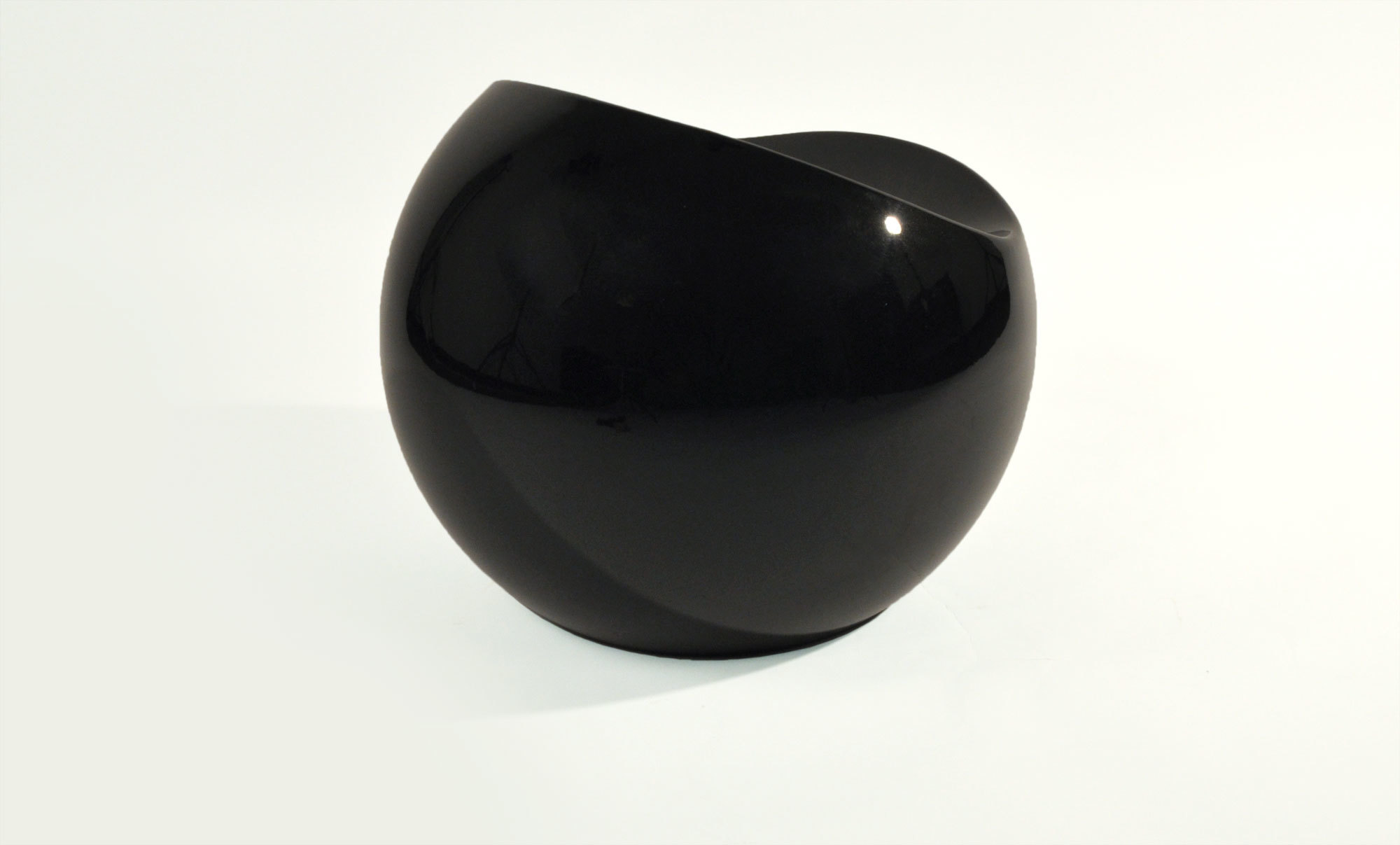 Poltrona  / pouf design nero COMFY BALL