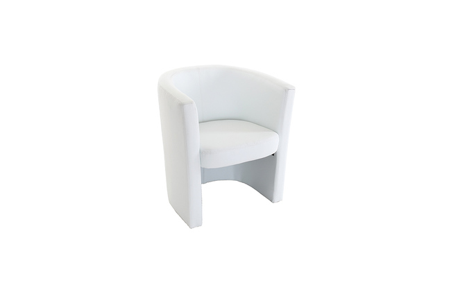 Poltrona PRETTY bianco
