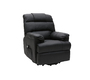 Poltrona relax elettrica colore nero PHOEBE