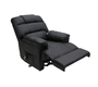 Poltrona relax elettrica colore nero PHOEBE