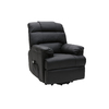 Poltrona relax elettrica colore nero PHOEBE