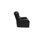 Poltrona relax elettrica massaggiante nera GALLER
