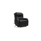 Poltrona relax elettrica massaggiante nera GALLER