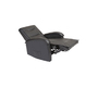 Poltrona relax elettrica nera PERRY