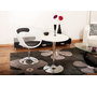Poltrona /Sedia bianca e nera GROOVY