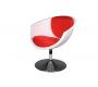 Poltrona / Sedia bianca e rossa NEW GROOVY 