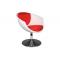 Poltrona / Sedia bianca e rossa NEW GROOVY 