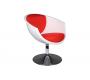 Poltrona / Sedia bianca e rossa NEW GROOVY 