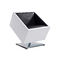 Poltrona/ sedia design bianca e nera SQUARE BOX 