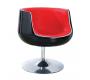 Poltrona / sedia  design nera e rossa Brady