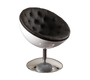 Poltrona / sedia design NEW STANLEY bianca e nera 