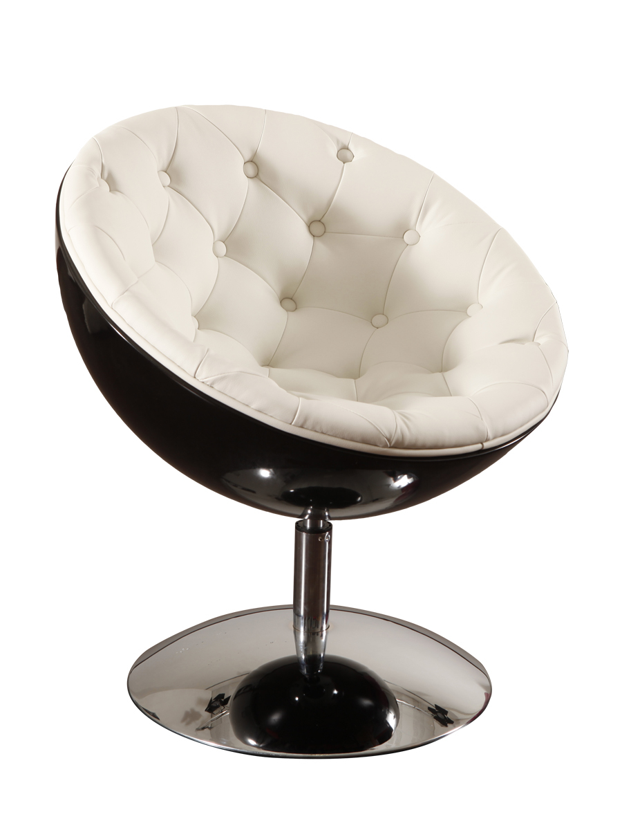 Poltrona / sedia design NEW STANLEY nera e bianca 