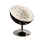 Poltrona / sedia design NEW STANLEY nera e bianca 