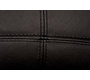 Poltrona / sedia design STANLEY argentata e nera in ABS e poliuretano