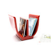 Porta riviste design arancione TULIP
