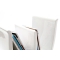 Porta riviste design bianco TULIP