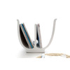 Porta riviste design bianco TULIP